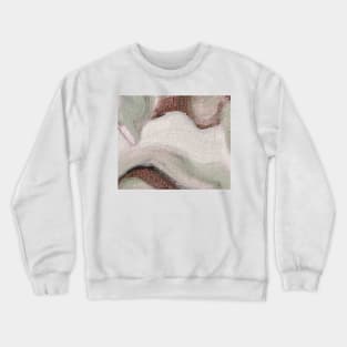 Purple Green Gray Abstract Art Crewneck Sweatshirt